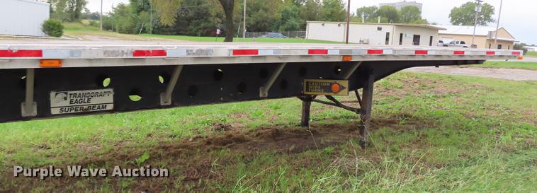 image for item EI9987 1998 Transcraft Eagle flatbed trailer