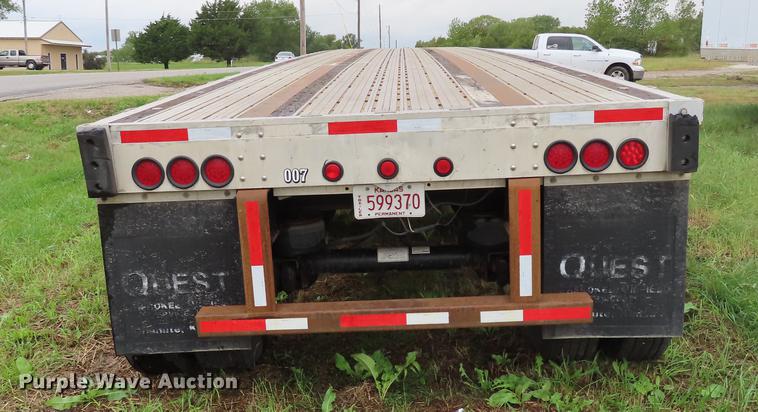 image for item EI9987 1998 Transcraft Eagle flatbed trailer