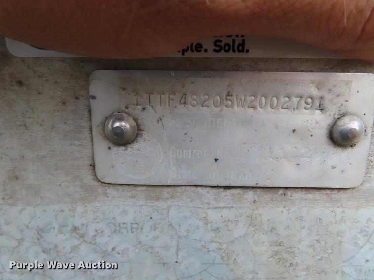 image for item EI9987 1998 Transcraft Eagle flatbed trailer