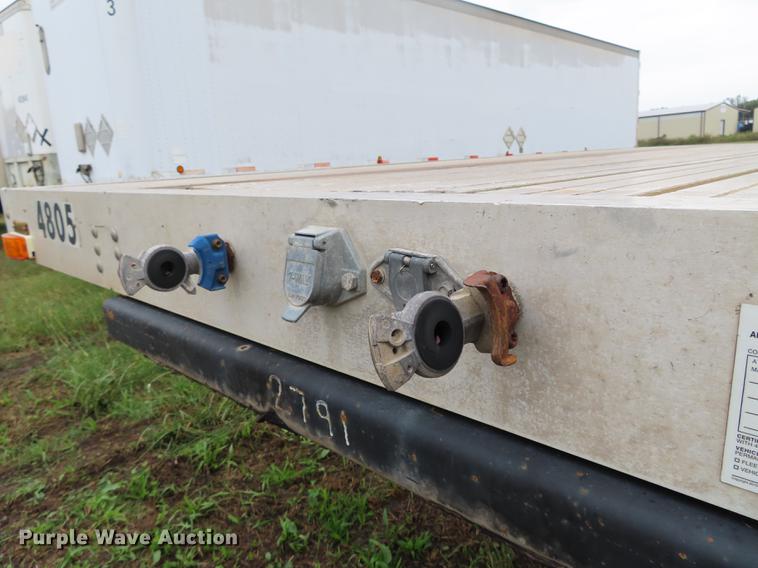 image for item EI9987 1998 Transcraft Eagle flatbed trailer