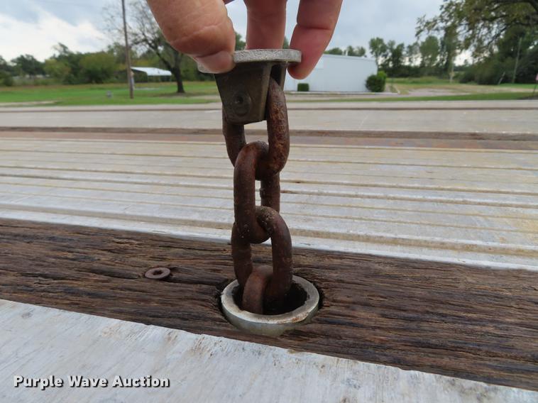 image for item EI9987 1998 Transcraft Eagle flatbed trailer