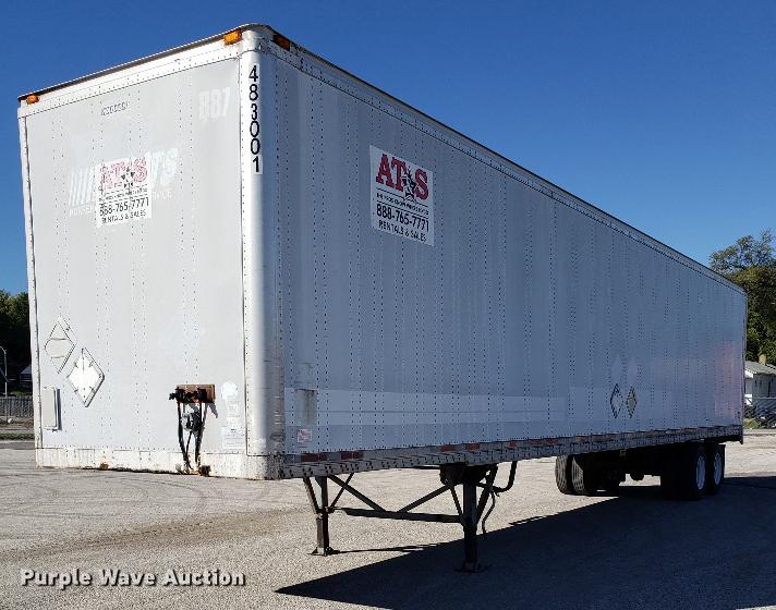 image for item G1359 1995 Wabash dry van trailer