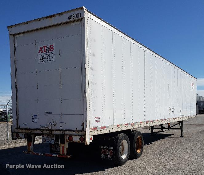 image for item G1359 1995 Wabash dry van trailer
