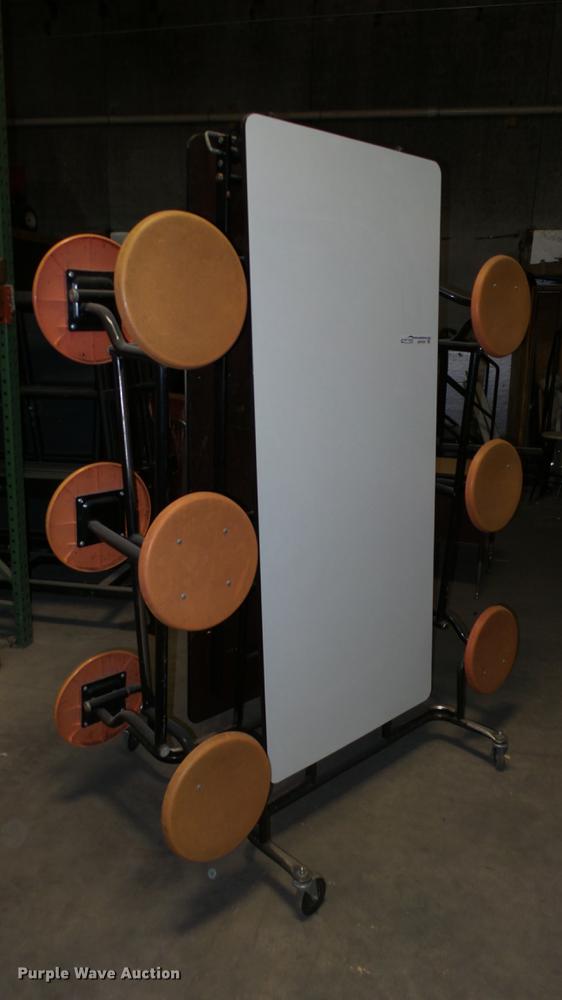 image for item AM9037 (3) folding lunch tables