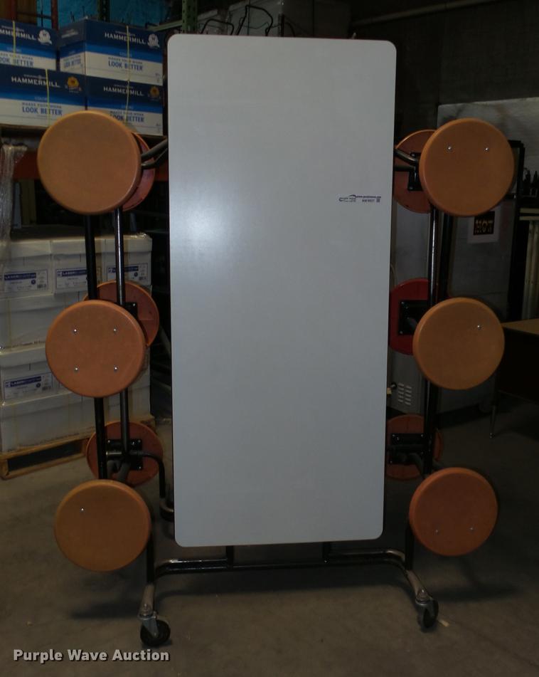 image for item AM9037 (3) folding lunch tables