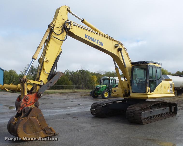 image for item AM9098 2003 Komatsu PC200LC-7L excavator