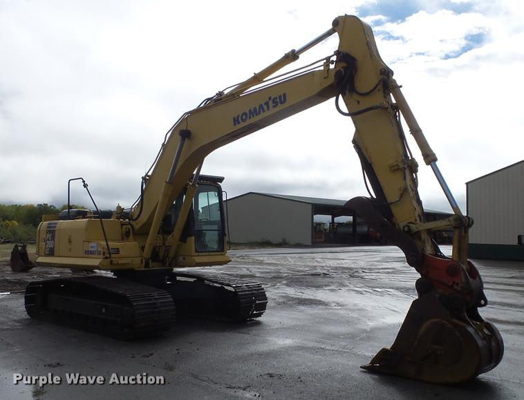 image for item AM9098 2003 Komatsu PC200LC-7L excavator