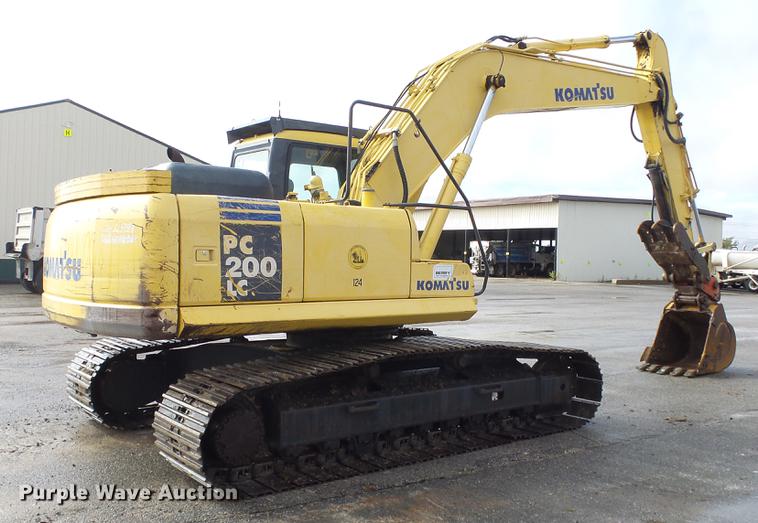 image for item AM9098 2003 Komatsu PC200LC-7L excavator