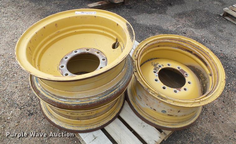 image for item BU9746 (4) motor grader wheels