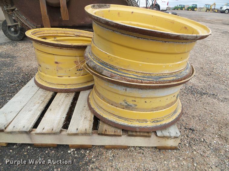 image for item BU9746 (4) motor grader wheels