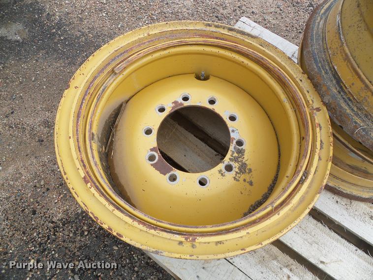 image for item BU9746 (4) motor grader wheels