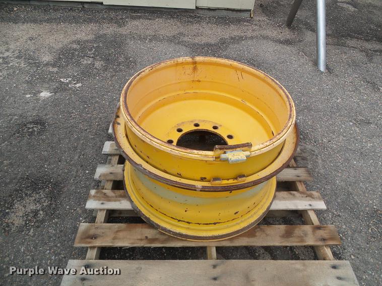 image for item BU9746 (4) motor grader wheels