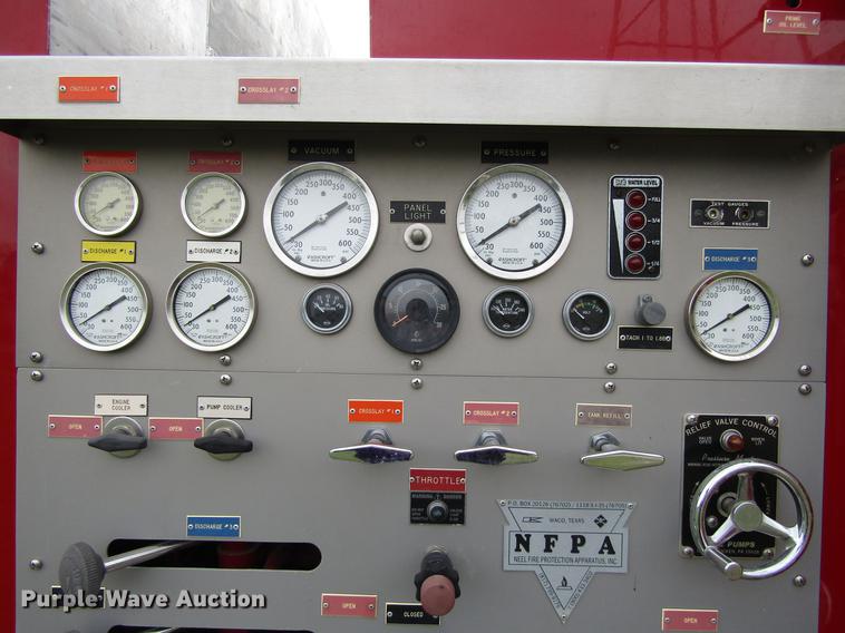 image for item DC0073 1984 International S1900 fire truck