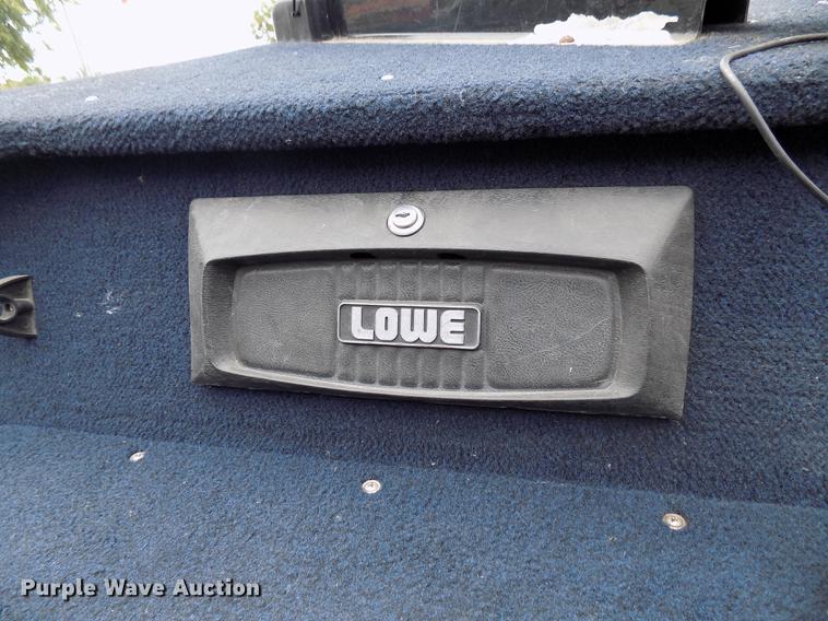 image for item DD3480 Lowe 160V boat and trailer