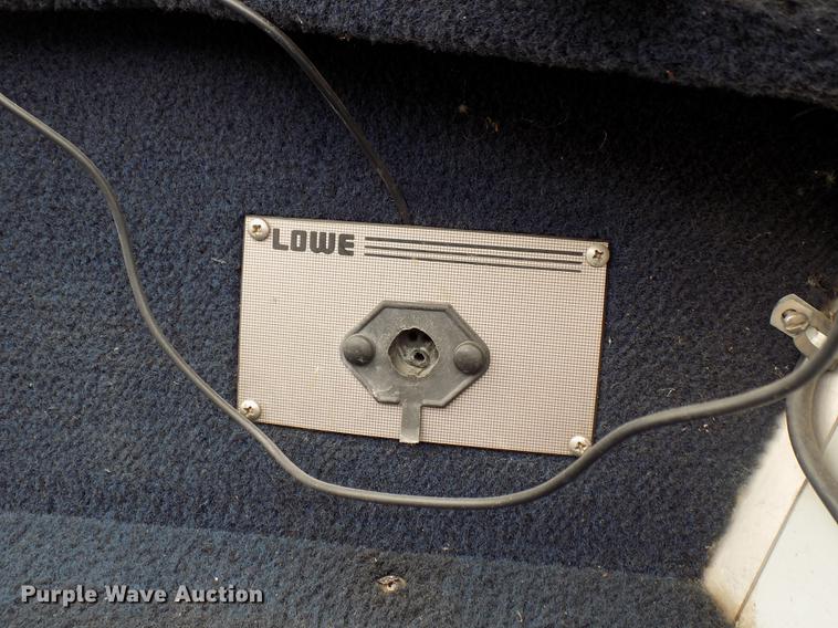 image for item DD3480 Lowe 160V boat and trailer