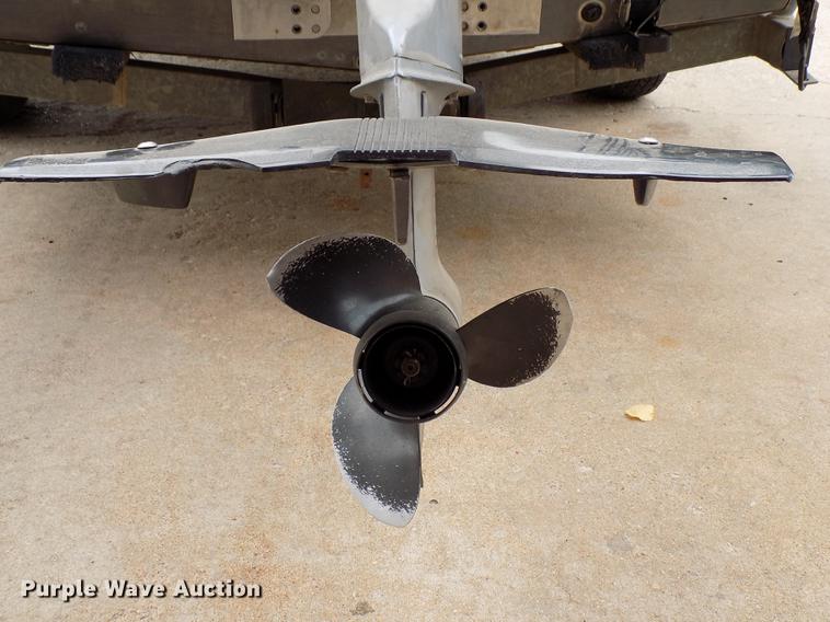 image for item DD3480 Lowe 160V boat and trailer