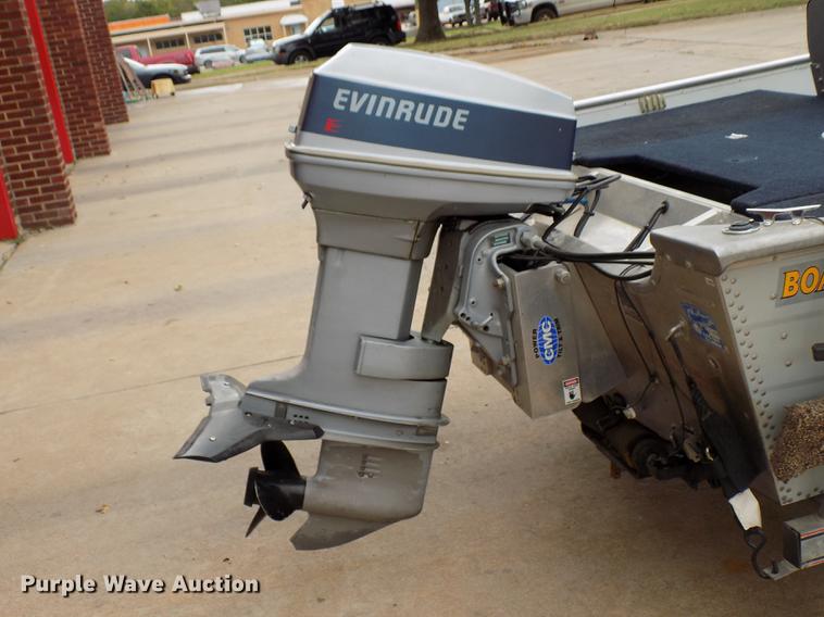 image for item DD3480 Lowe 160V boat and trailer