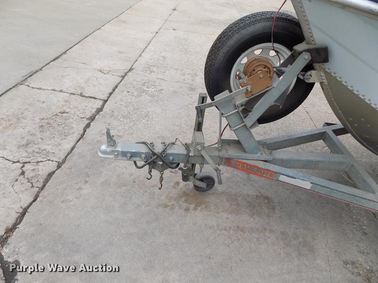 image for item DD3480 Lowe 160V boat and trailer