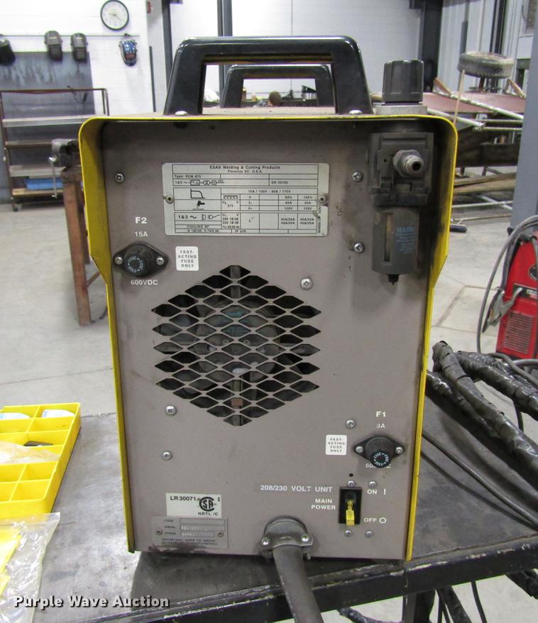 image for item DD3698 Esab PCM-875 plasma cutter