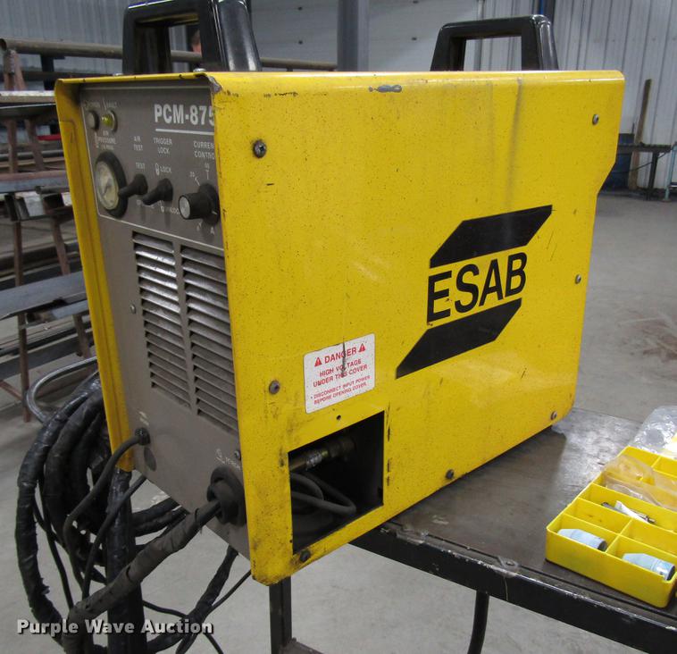 image for item DD3698 Esab PCM-875 plasma cutter