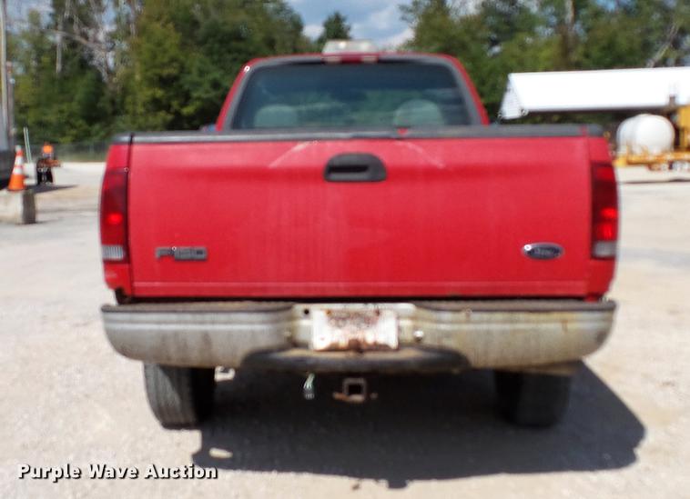 image for item DD7412 2000 Ford F150 flatbed pickup truck
