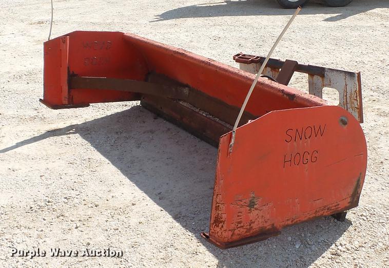 image for item DD7415 Snow Hogg skid steer snow plow