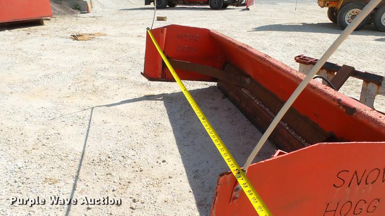 image for item DD7415 Snow Hogg skid steer snow plow