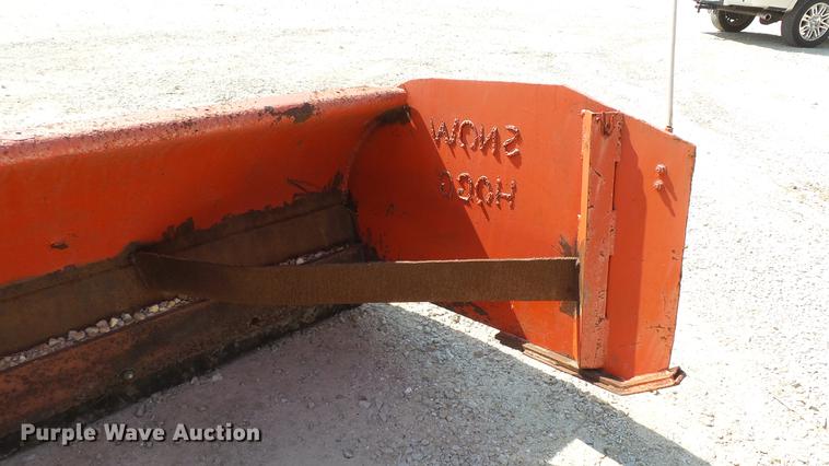image for item DD7415 Snow Hogg skid steer snow plow