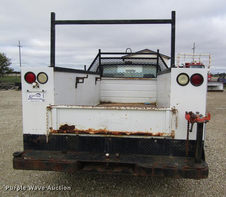 image for item DD8914 1993 Ford F150 utility bed pickup truck