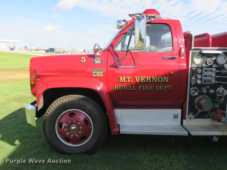 image for item DE3832 1977 Chevrolet C60 fire truck