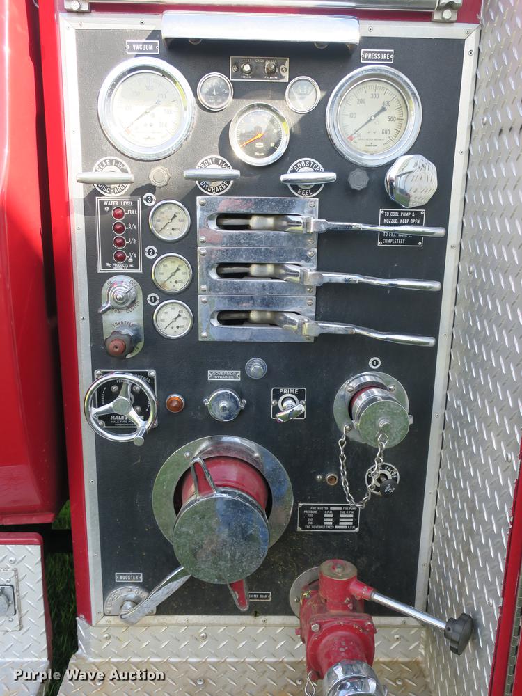 image for item DE3832 1977 Chevrolet C60 fire truck