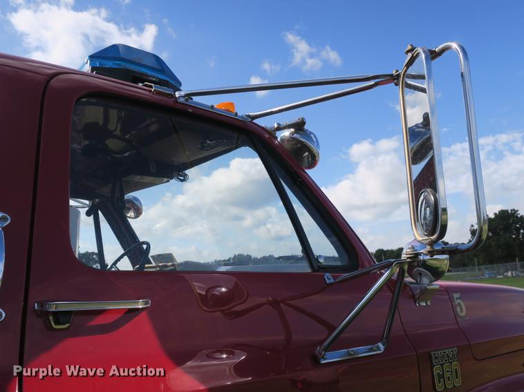 image for item DE3832 1977 Chevrolet C60 fire truck