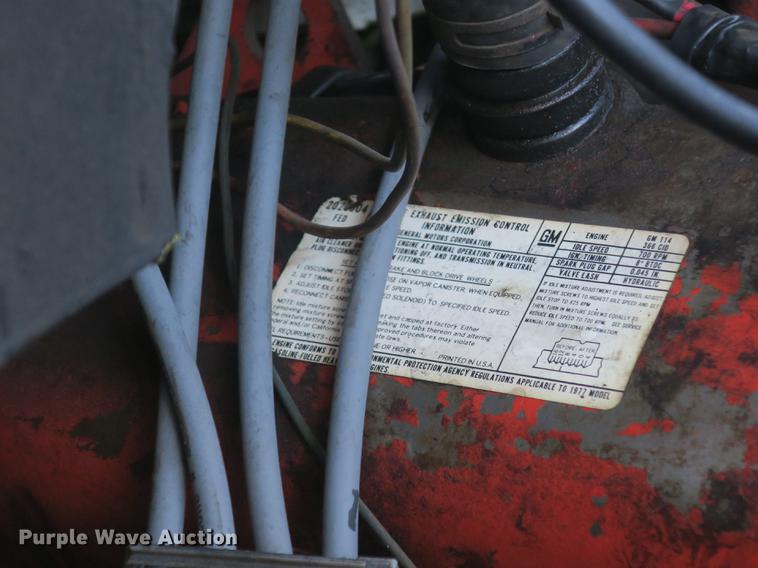 image for item DE3832 1977 Chevrolet C60 fire truck