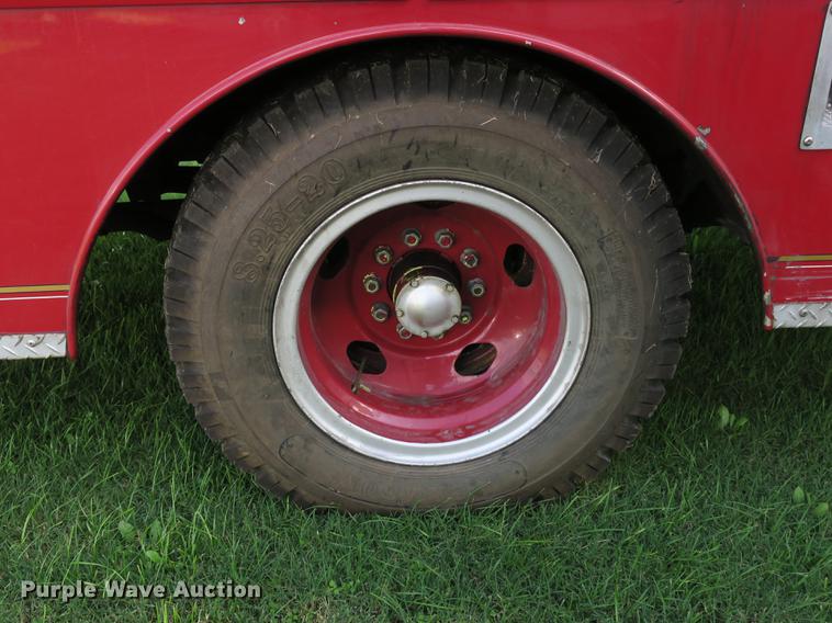 image for item DE3832 1977 Chevrolet C60 fire truck