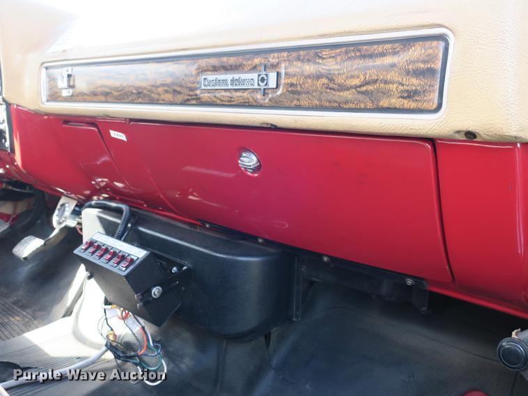 image for item DE3832 1977 Chevrolet C60 fire truck