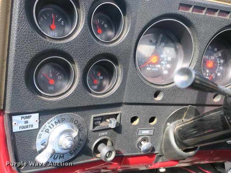 image for item DE3832 1977 Chevrolet C60 fire truck