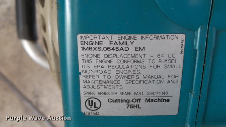 image for item DE4850 Makita DPC6400 cut-off saw