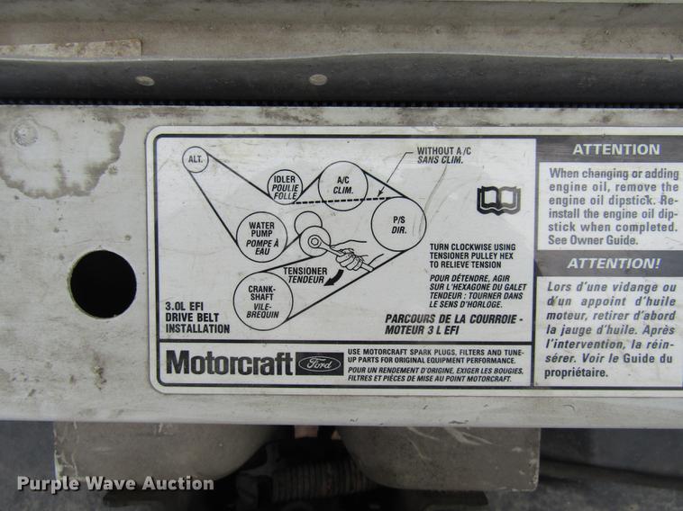 image for item DE5859 2000 Ford Ranger SuperCab pickup truck