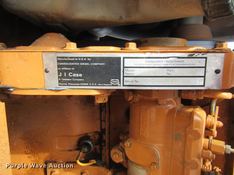 image for item DE5861 1987 Case 480E backhoe