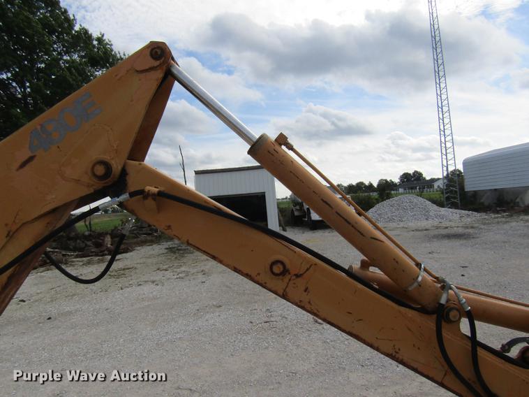 image for item DE5861 1987 Case 480E backhoe