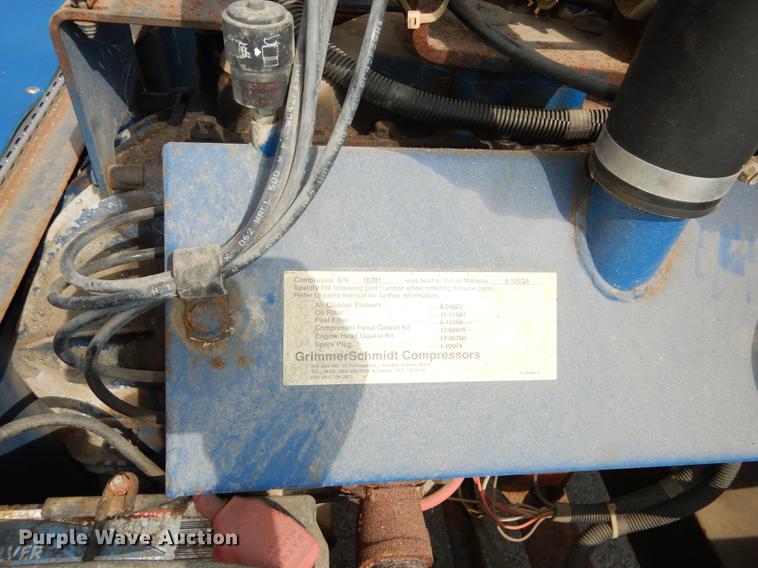 image for item DF1858 Grimmer Schmidt 125 air compressor