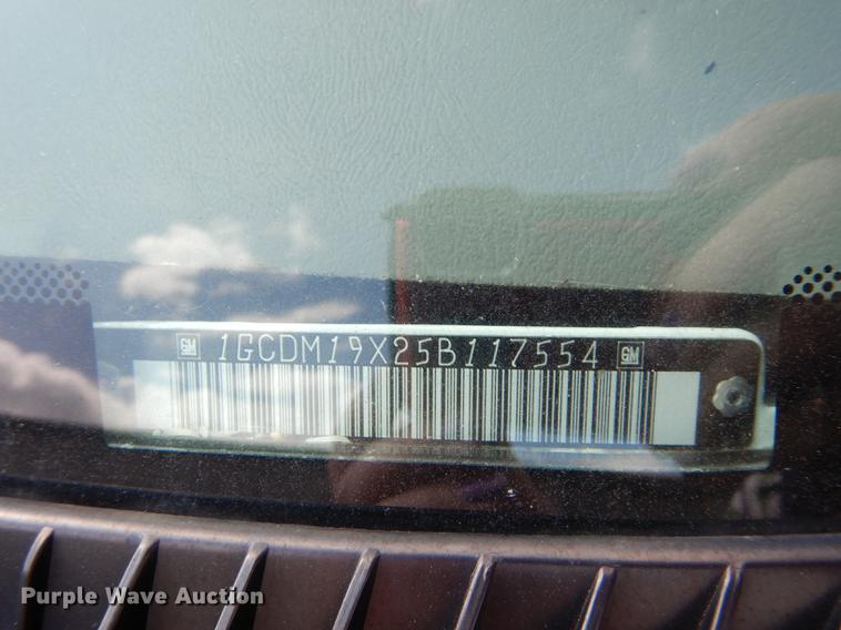 image for item DF1859 2005 Chevrolet Astro van