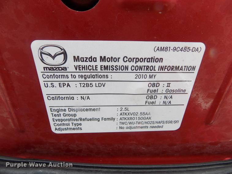 image for item DY9072 2010 Mazda Mazda 6