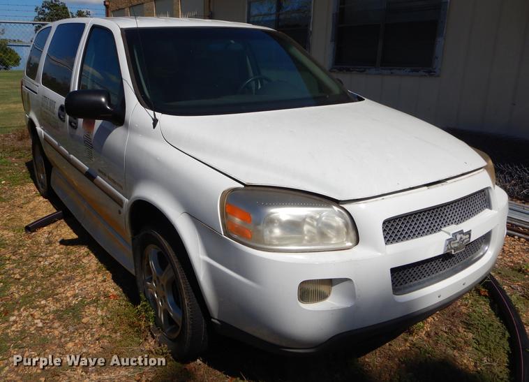 image for item EO9642 2007 Chevrolet Uplander Cargo van