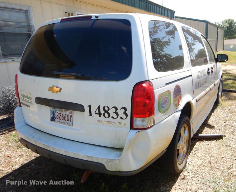 image for item EO9642 2007 Chevrolet Uplander Cargo van