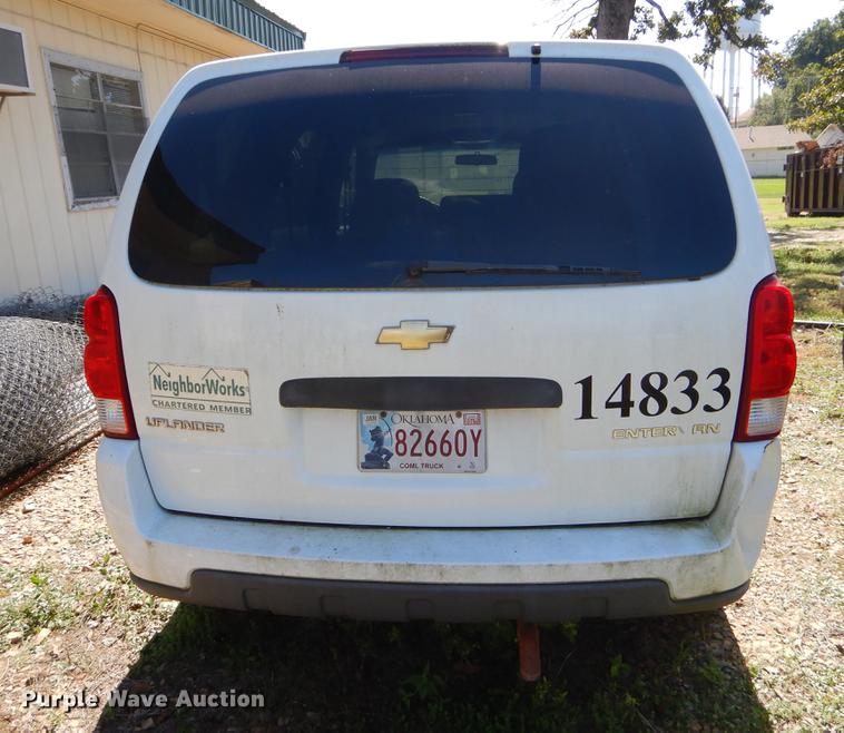 image for item EO9642 2007 Chevrolet Uplander Cargo van