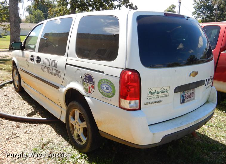 image for item EO9642 2007 Chevrolet Uplander Cargo van
