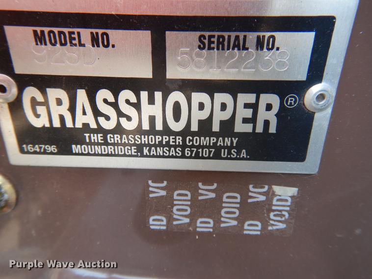 image for item EU9112 Grasshopper 928D lawn mower