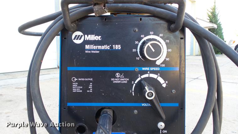 image for item EV9506 Miller Millermatic 185 wire welder