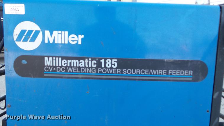 image for item EV9506 Miller Millermatic 185 wire welder